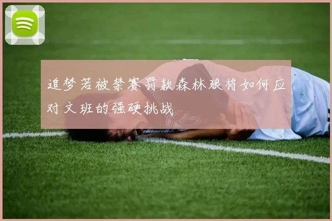 追梦若被禁赛罚款森林狼将如何应对文班的强硬挑战